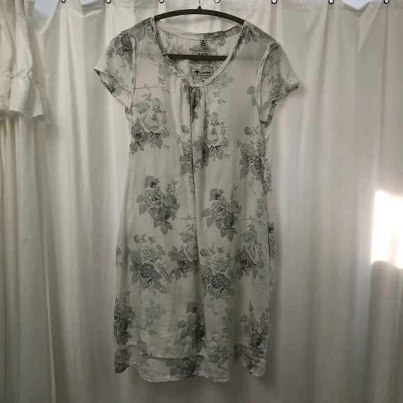 Melvin Dresses | Malvin Linen Dress | Color: Purple/White | Size: M | Rubyblue3's Closet